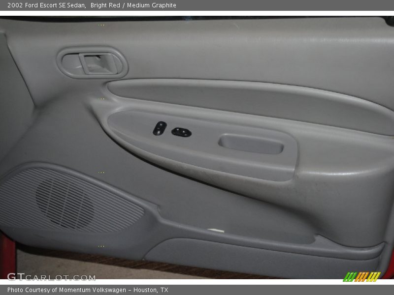 Bright Red / Medium Graphite 2002 Ford Escort SE Sedan