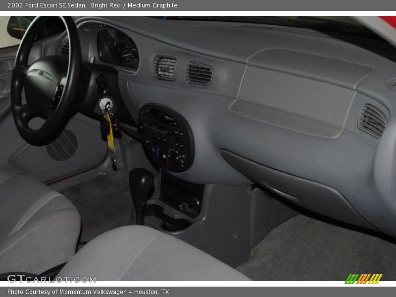 Bright Red / Medium Graphite 2002 Ford Escort SE Sedan