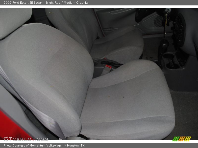 Bright Red / Medium Graphite 2002 Ford Escort SE Sedan
