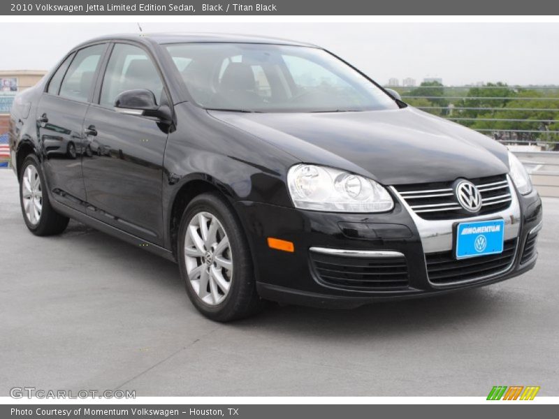 Black / Titan Black 2010 Volkswagen Jetta Limited Edition Sedan