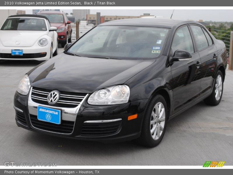Black / Titan Black 2010 Volkswagen Jetta Limited Edition Sedan