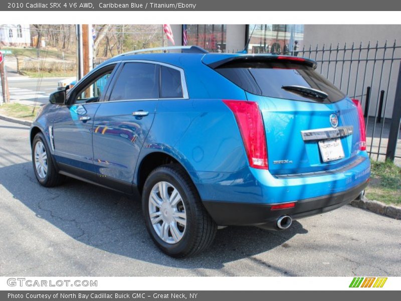 Caribbean Blue / Titanium/Ebony 2010 Cadillac SRX 4 V6 AWD