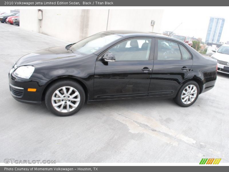 Black / Titan Black 2010 Volkswagen Jetta Limited Edition Sedan