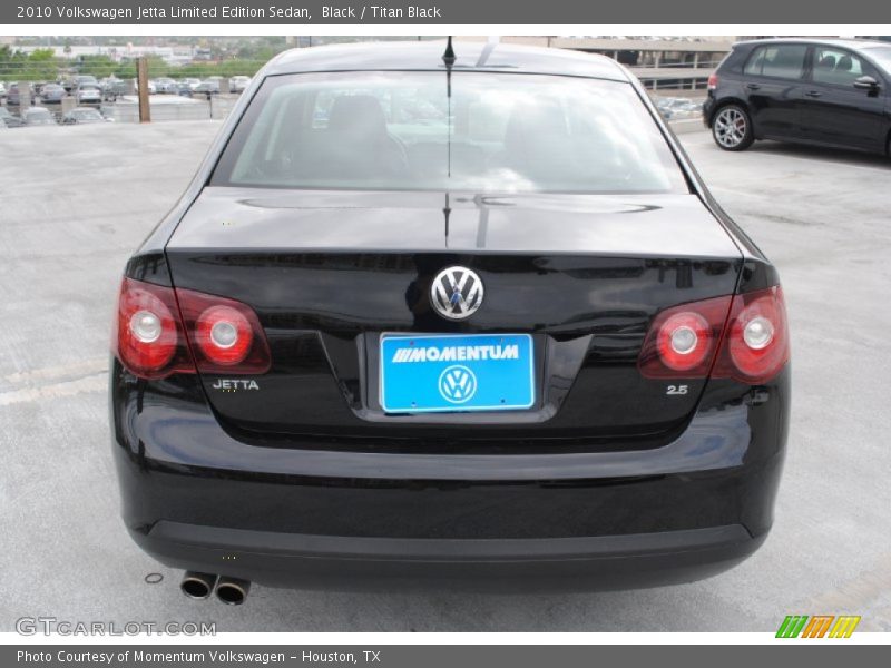 Black / Titan Black 2010 Volkswagen Jetta Limited Edition Sedan