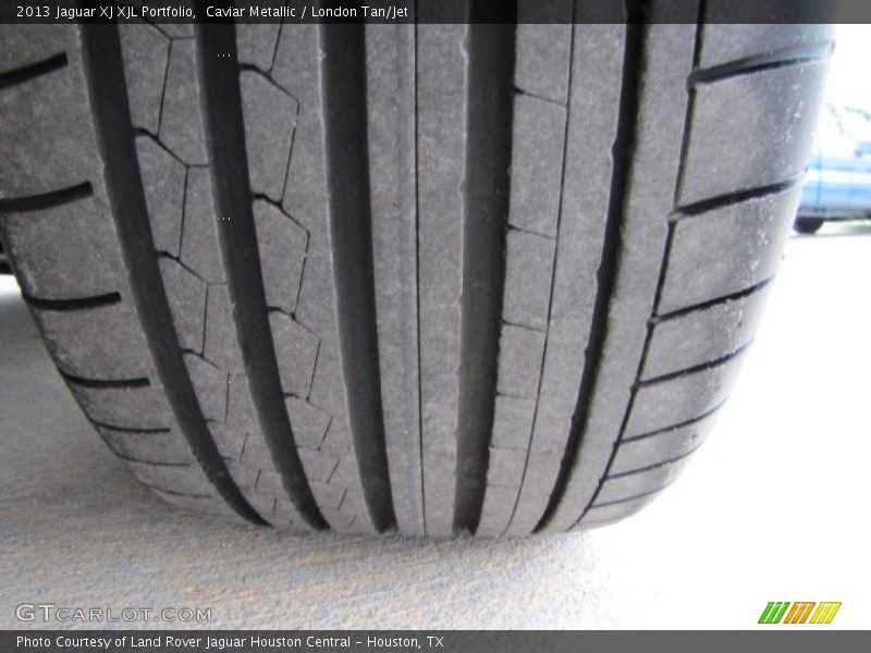 Caviar Metallic / London Tan/Jet 2013 Jaguar XJ XJL Portfolio