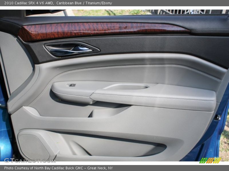Caribbean Blue / Titanium/Ebony 2010 Cadillac SRX 4 V6 AWD