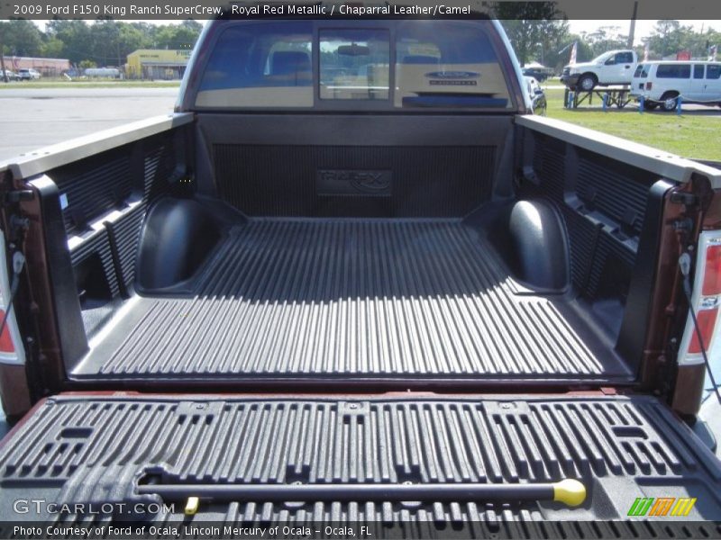 Royal Red Metallic / Chaparral Leather/Camel 2009 Ford F150 King Ranch SuperCrew