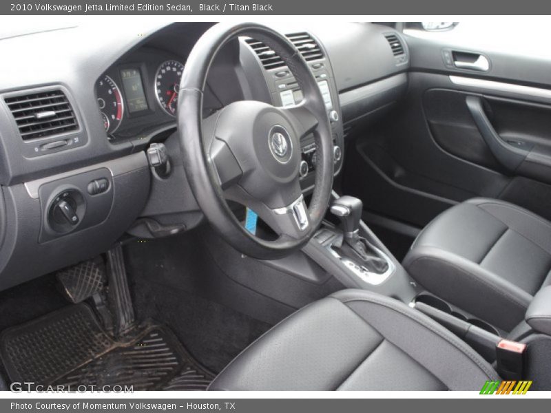 Black / Titan Black 2010 Volkswagen Jetta Limited Edition Sedan