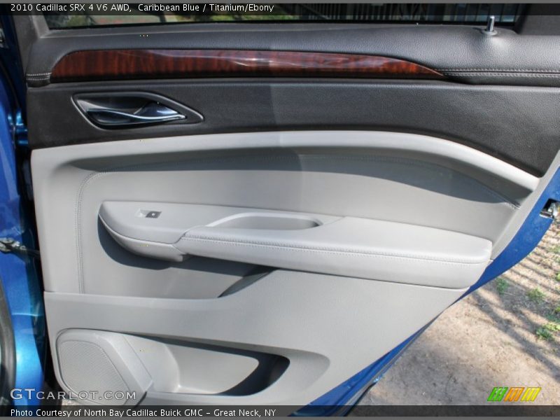 Caribbean Blue / Titanium/Ebony 2010 Cadillac SRX 4 V6 AWD