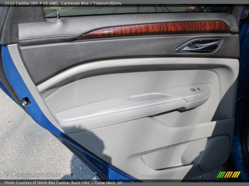Caribbean Blue / Titanium/Ebony 2010 Cadillac SRX 4 V6 AWD