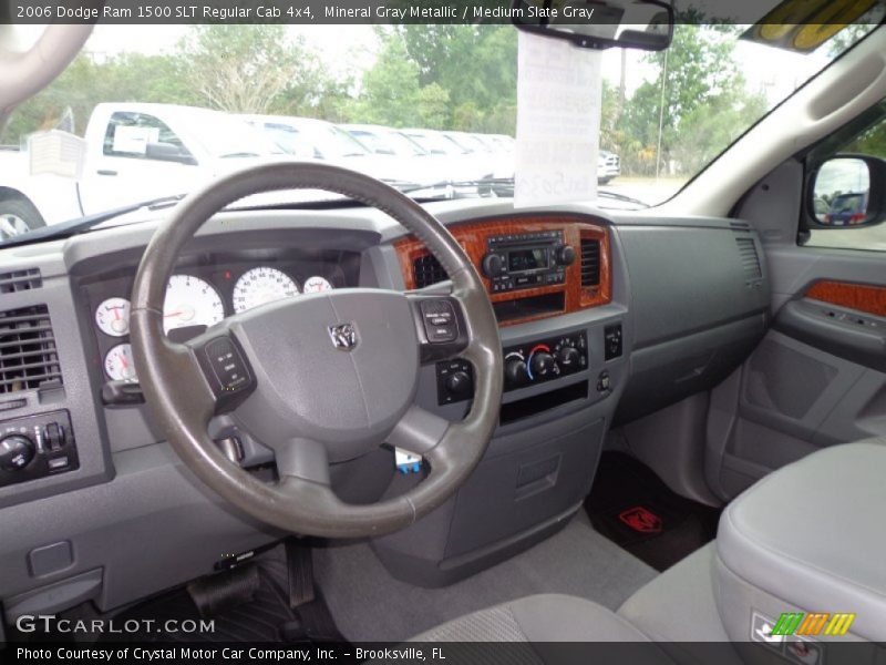 Mineral Gray Metallic / Medium Slate Gray 2006 Dodge Ram 1500 SLT Regular Cab 4x4