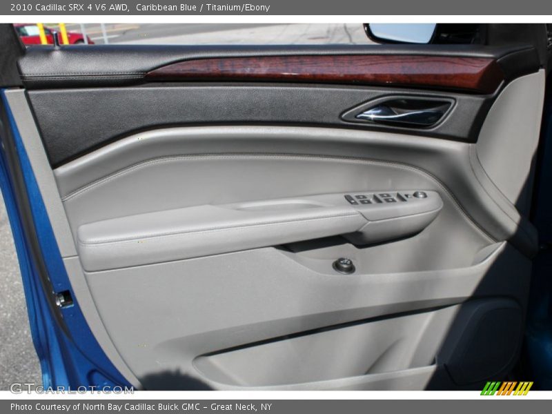 Caribbean Blue / Titanium/Ebony 2010 Cadillac SRX 4 V6 AWD