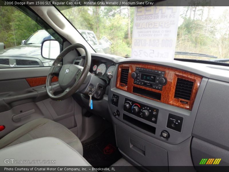 Mineral Gray Metallic / Medium Slate Gray 2006 Dodge Ram 1500 SLT Regular Cab 4x4