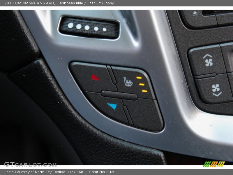 Caribbean Blue / Titanium/Ebony 2010 Cadillac SRX 4 V6 AWD