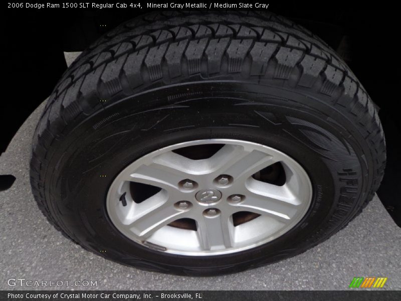 Mineral Gray Metallic / Medium Slate Gray 2006 Dodge Ram 1500 SLT Regular Cab 4x4