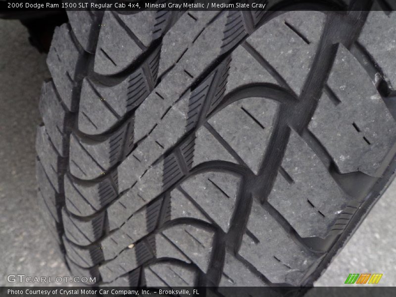 Mineral Gray Metallic / Medium Slate Gray 2006 Dodge Ram 1500 SLT Regular Cab 4x4