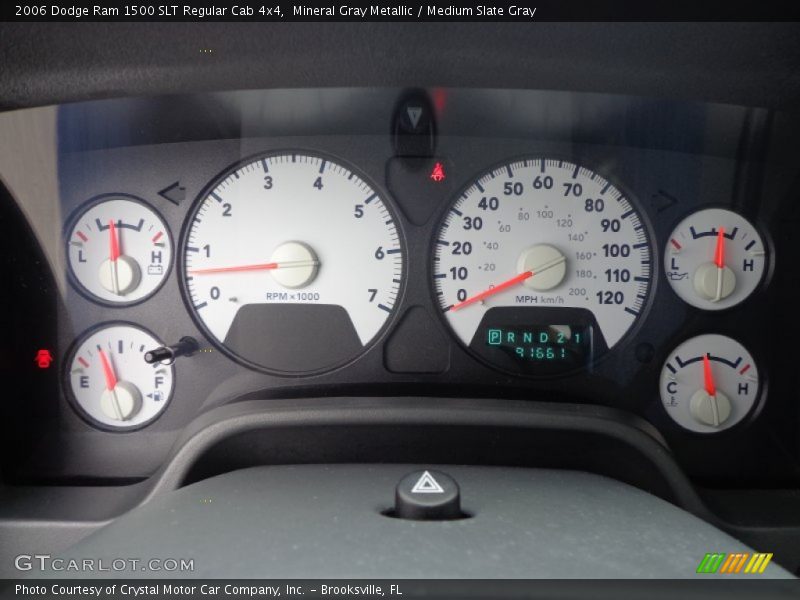 Mineral Gray Metallic / Medium Slate Gray 2006 Dodge Ram 1500 SLT Regular Cab 4x4