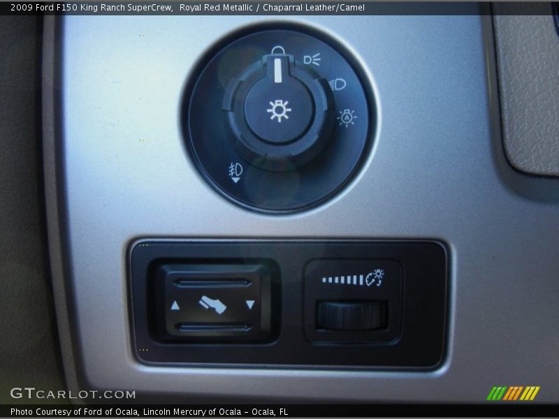 Royal Red Metallic / Chaparral Leather/Camel 2009 Ford F150 King Ranch SuperCrew