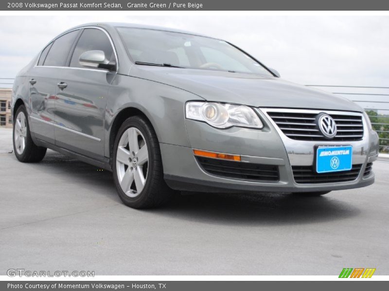 Granite Green / Pure Beige 2008 Volkswagen Passat Komfort Sedan