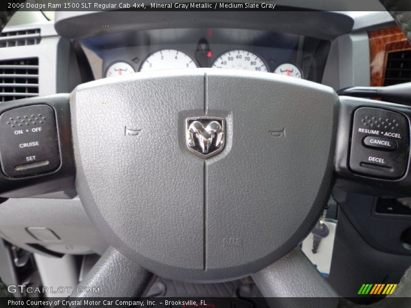 Mineral Gray Metallic / Medium Slate Gray 2006 Dodge Ram 1500 SLT Regular Cab 4x4