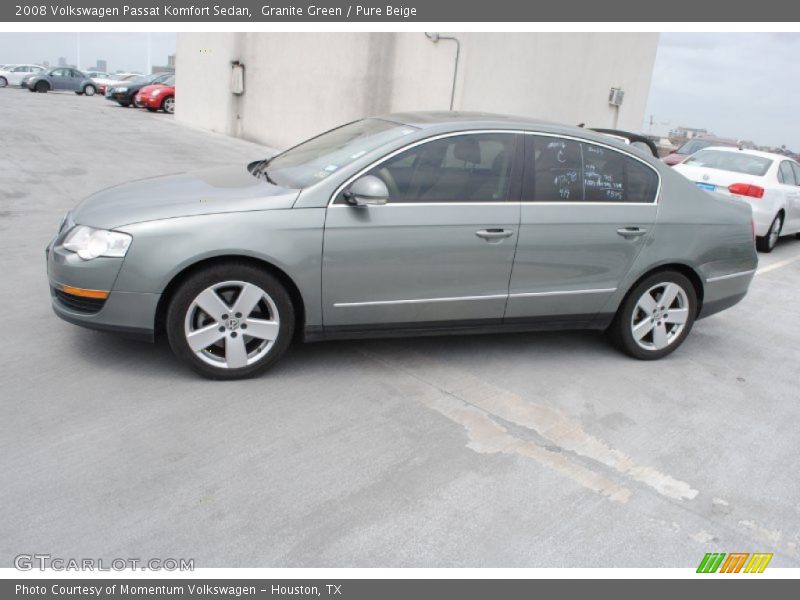 Granite Green / Pure Beige 2008 Volkswagen Passat Komfort Sedan