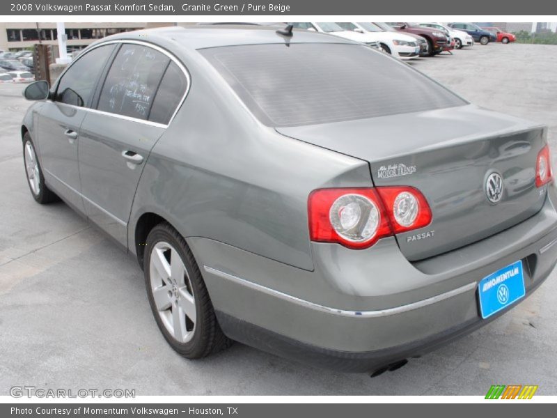 Granite Green / Pure Beige 2008 Volkswagen Passat Komfort Sedan