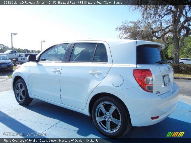 RS Blizzard Pearl / RS Blizzard Pearl/Color-Tuned 2012 Scion xD Release Series 4.0