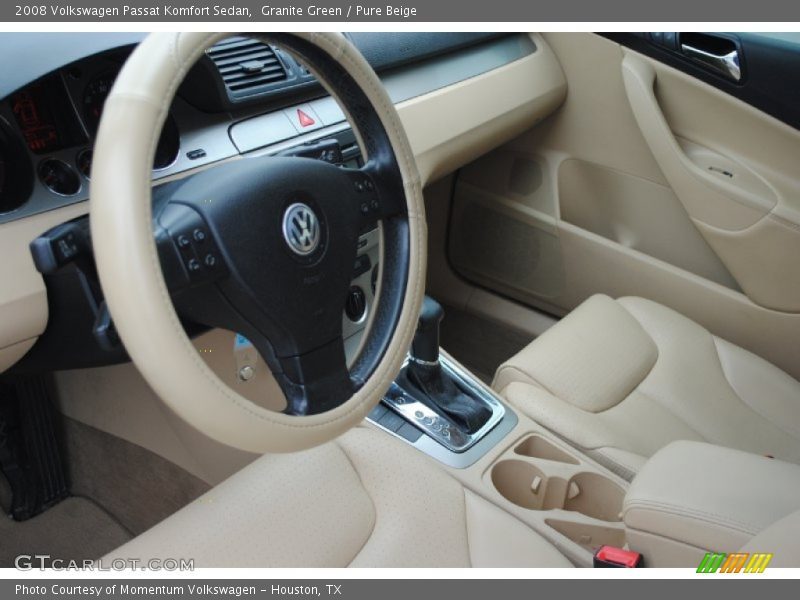 Granite Green / Pure Beige 2008 Volkswagen Passat Komfort Sedan