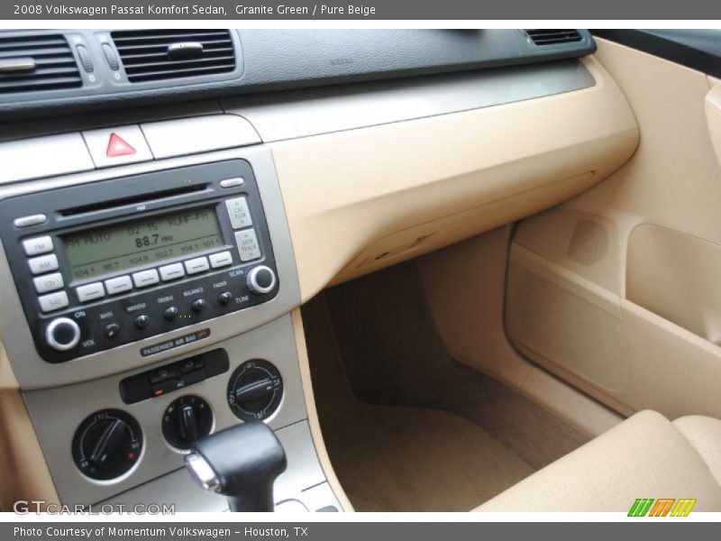 Granite Green / Pure Beige 2008 Volkswagen Passat Komfort Sedan