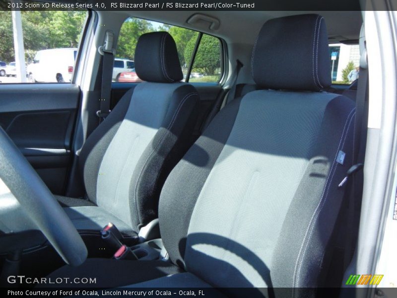 Front Seat of 2012 xD Release Series 4.0