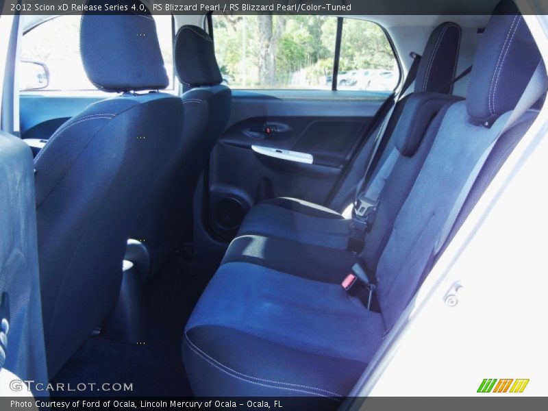 Rear Seat of 2012 xD Release Series 4.0