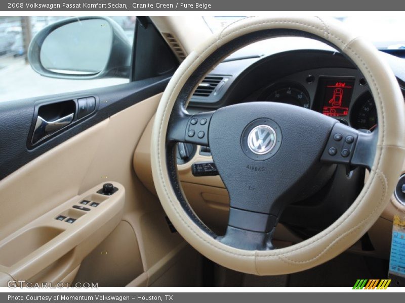 Granite Green / Pure Beige 2008 Volkswagen Passat Komfort Sedan