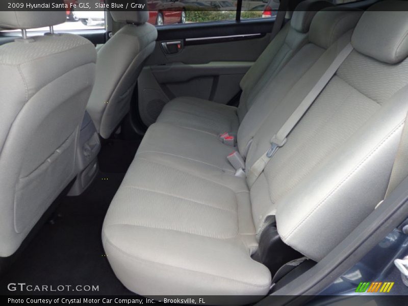 Slate Blue / Gray 2009 Hyundai Santa Fe GLS