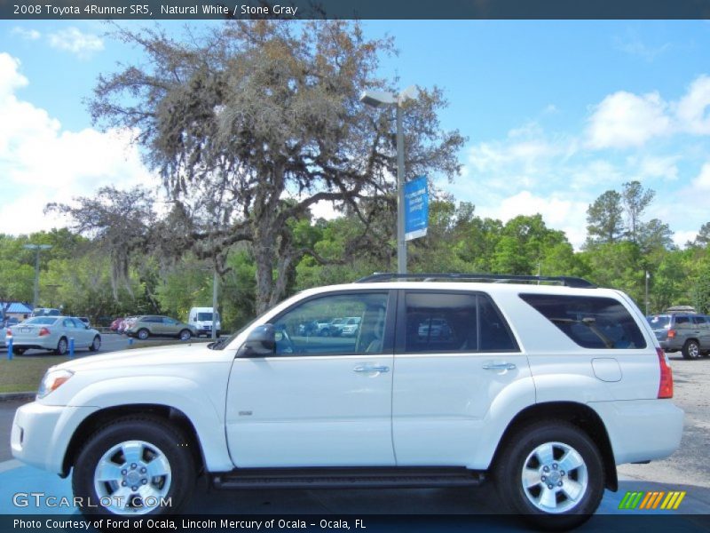 Natural White / Stone Gray 2008 Toyota 4Runner SR5