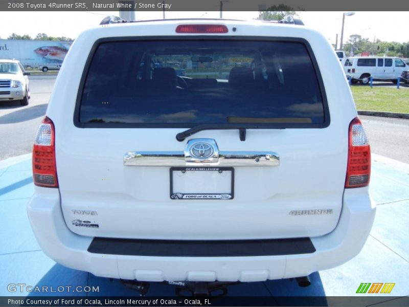Natural White / Stone Gray 2008 Toyota 4Runner SR5
