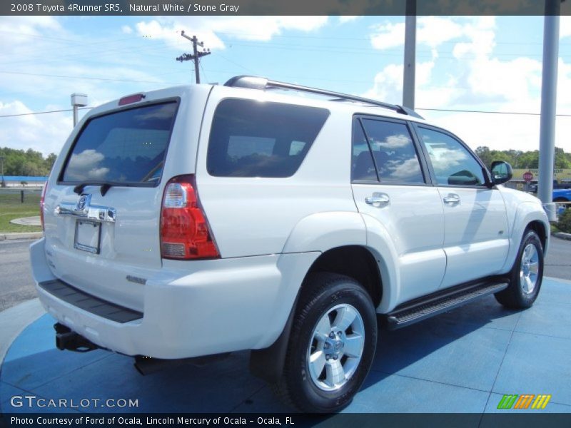 Natural White / Stone Gray 2008 Toyota 4Runner SR5