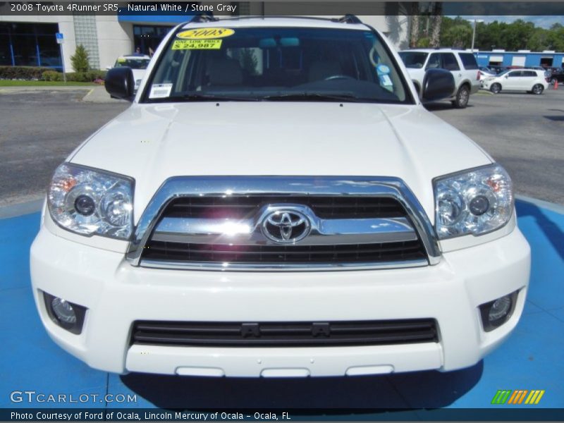 Natural White / Stone Gray 2008 Toyota 4Runner SR5