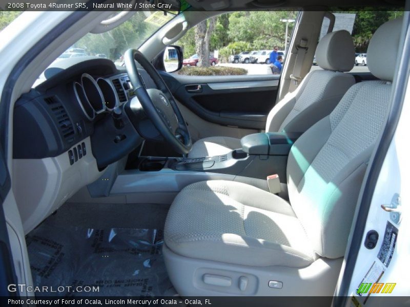 Natural White / Stone Gray 2008 Toyota 4Runner SR5