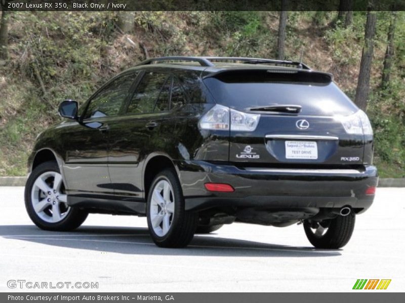 Black Onyx / Ivory 2007 Lexus RX 350