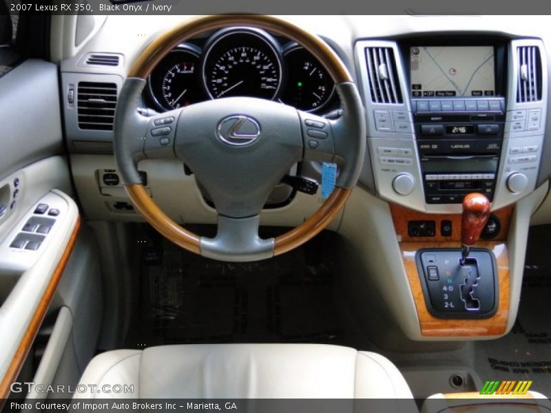 Black Onyx / Ivory 2007 Lexus RX 350