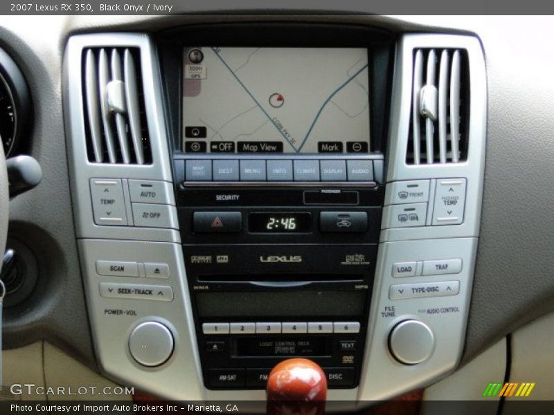 Black Onyx / Ivory 2007 Lexus RX 350