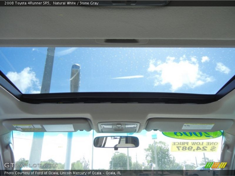 Natural White / Stone Gray 2008 Toyota 4Runner SR5