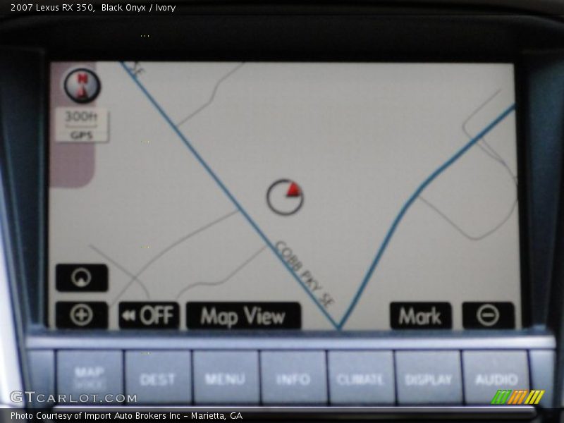 Black Onyx / Ivory 2007 Lexus RX 350
