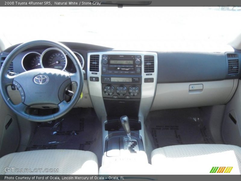 Natural White / Stone Gray 2008 Toyota 4Runner SR5