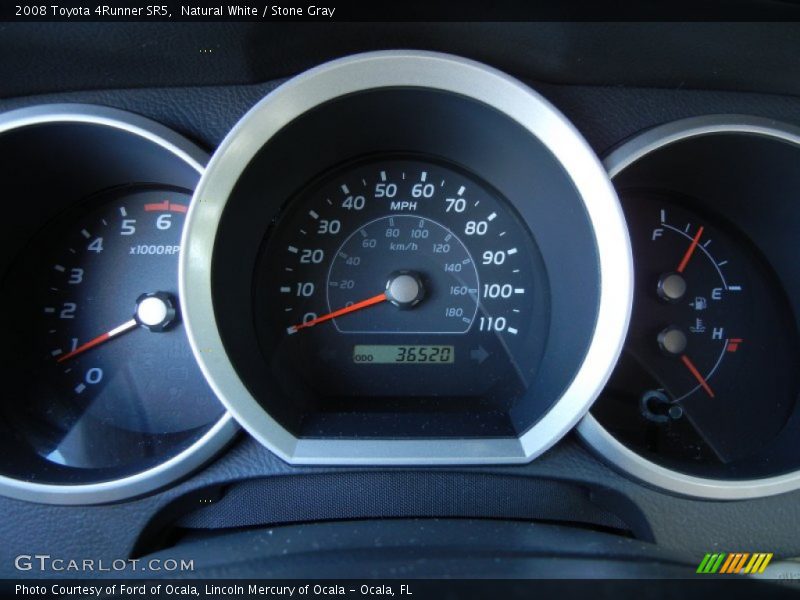 Natural White / Stone Gray 2008 Toyota 4Runner SR5