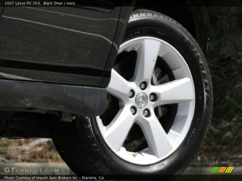 Black Onyx / Ivory 2007 Lexus RX 350