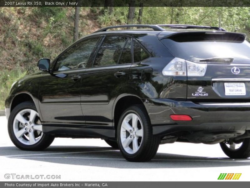 Black Onyx / Ivory 2007 Lexus RX 350