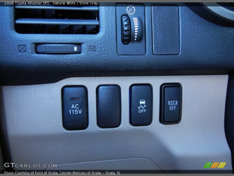 Natural White / Stone Gray 2008 Toyota 4Runner SR5