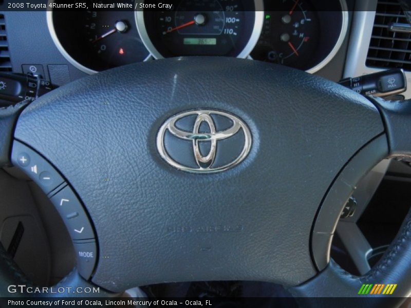 Natural White / Stone Gray 2008 Toyota 4Runner SR5