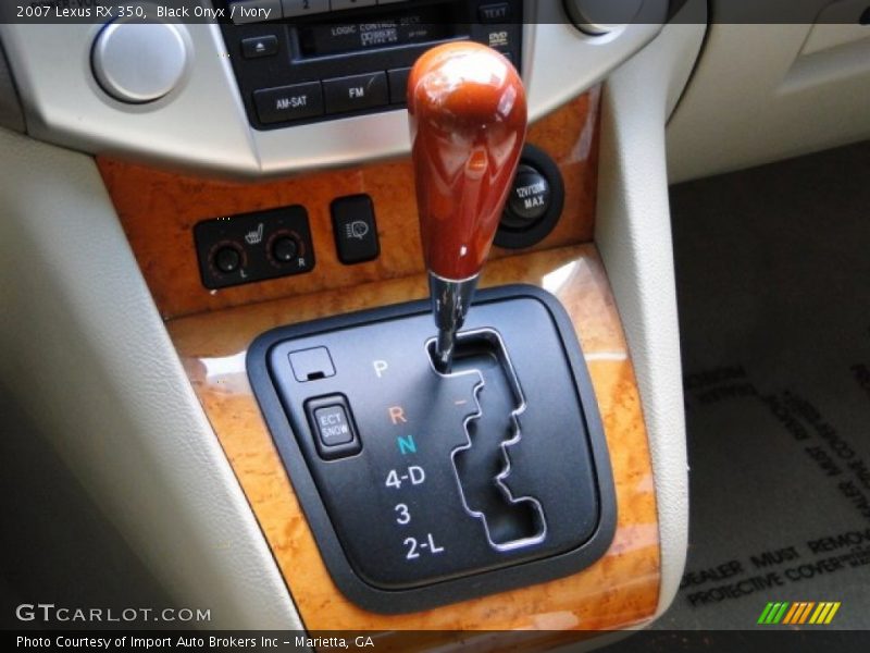 Black Onyx / Ivory 2007 Lexus RX 350